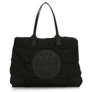 Ella Quilted Satin Tote